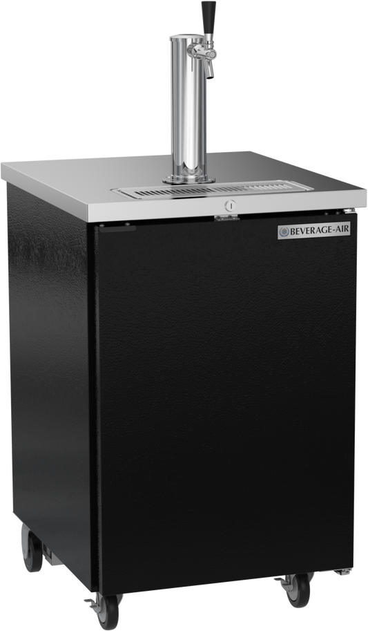 Beverage-Air DD24HC-1-B 24" Draft Beer Cooler