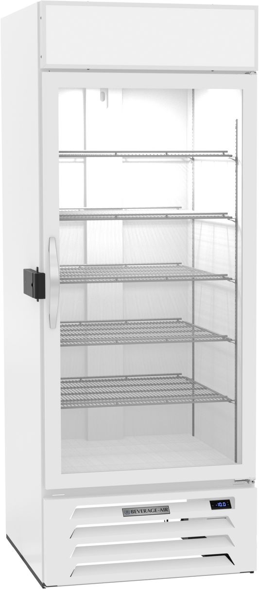 Beverage-Air MMF27HC-1-W-IQ 31 1/4" 1 Section Freezer Merchandiser