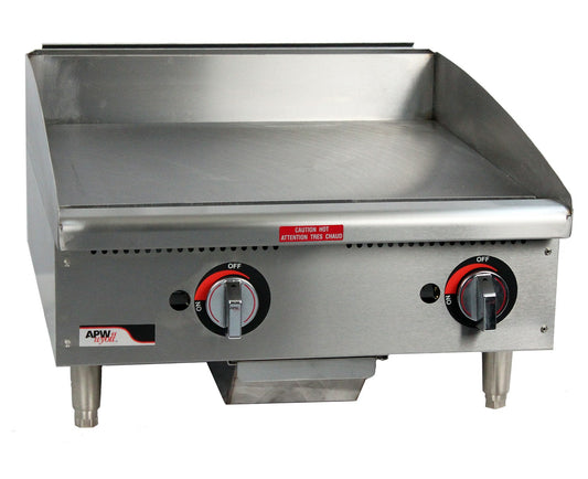 APW Wyott EG-24S 24" Electric Countertop Griddle