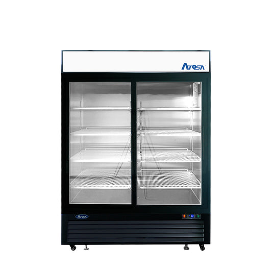 Atosa MCF8727GR 54 3/8" 2 Section Refrigerated Merchandiser