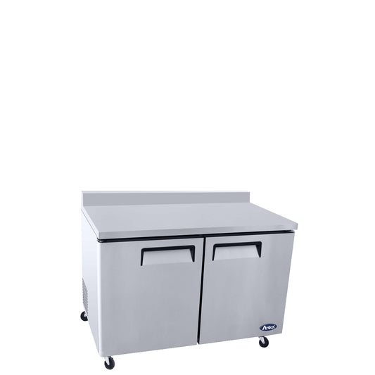 Atosa MGF8409GR 48 1/4" 2 Doors Worktop Refrigerator