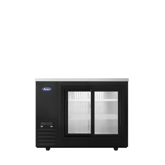 Atosa SBB48SGGRAUS2 48" Glass Door Back Bar Cooler
