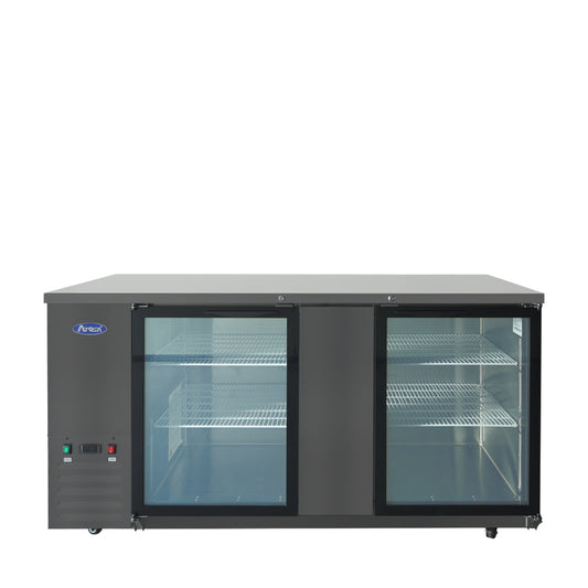Atosa SBB69GGRAUS2 68" Glass Door Back Bar Cooler