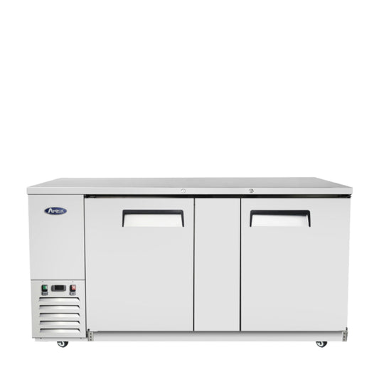 Atosa SBB69GRAUS1 68" Solid Door Back Bar Cooler
