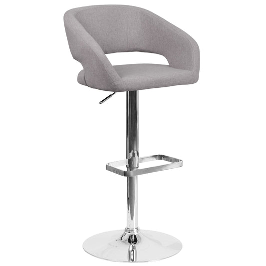 Flash Furniture CH-122070-GYFAB-GG 21" Barstool