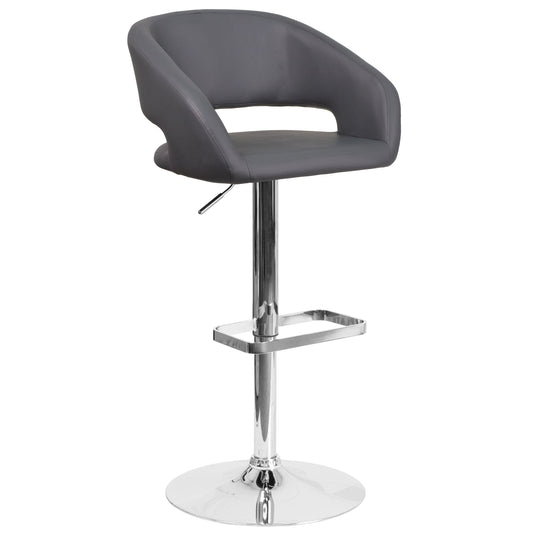 Flash Furniture CH-122070-GY-GG 21" Barstool