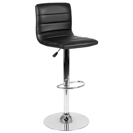 Flash Furniture CH-92023-1-BK-GG 16" Barstool