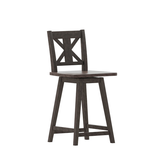 Flash Furniture ES-G1-24-GY-GG 19" Barstool