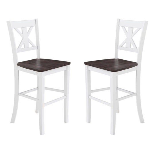 Flash Furniture ES-STBN1-29-WH-2-GG 19" Barstool