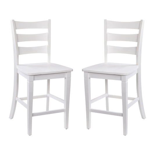 Flash Furniture ES-STBN5-24-WH-2-GG 19" Barstool