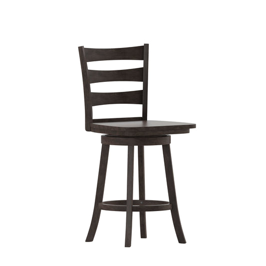 Flash Furniture ES-UN-31WS-24-GY-GG 18 1/4" Barstool