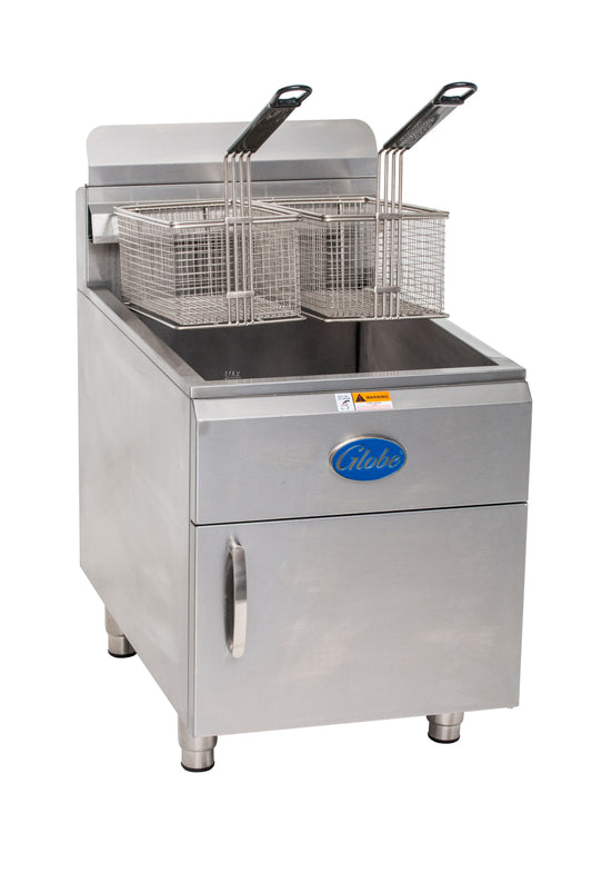 Globe GF30PG 31" 30 lb Gas Countertop Fryer