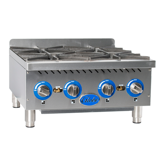 Globe GHP24G 26" Gas Countertop Hot Plate