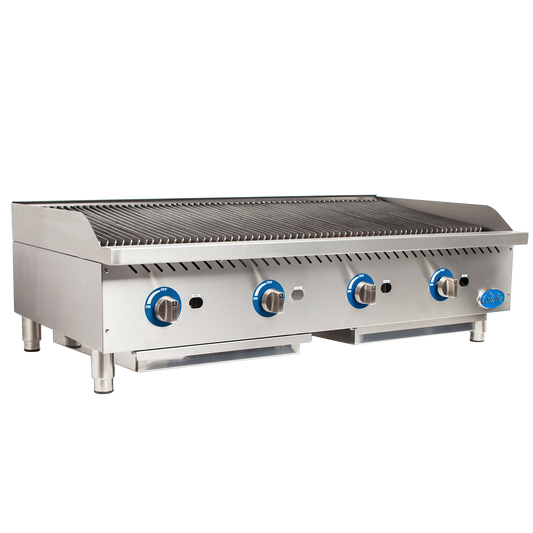 Globe GCB48G-RK 30" Gas Countertop Charbroiler
