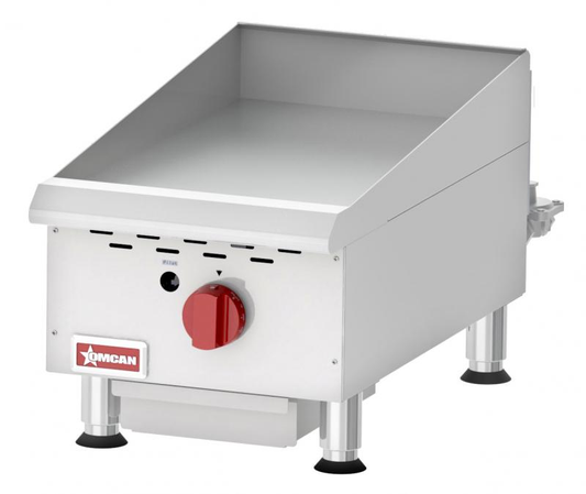 Omcan 43016 15" Gas Countertop Griddle