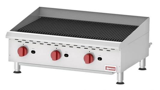 Omcan 43728 36" Gas Countertop Charbroiler