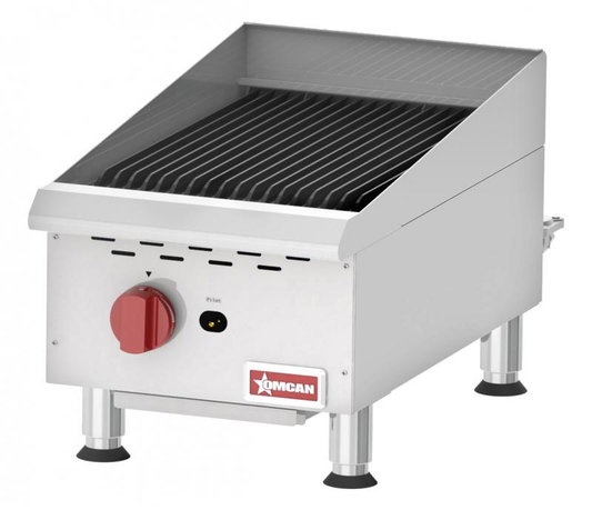 Omcan 43736 15" Gas Countertop Charbroiler