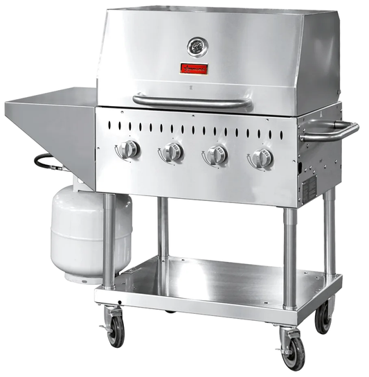 Omcan 47352 33 1/2" Gas Outdoor Grill