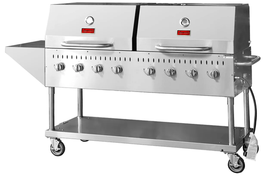 Omcan 47353 64 1/8" Gas Outdoor Grill