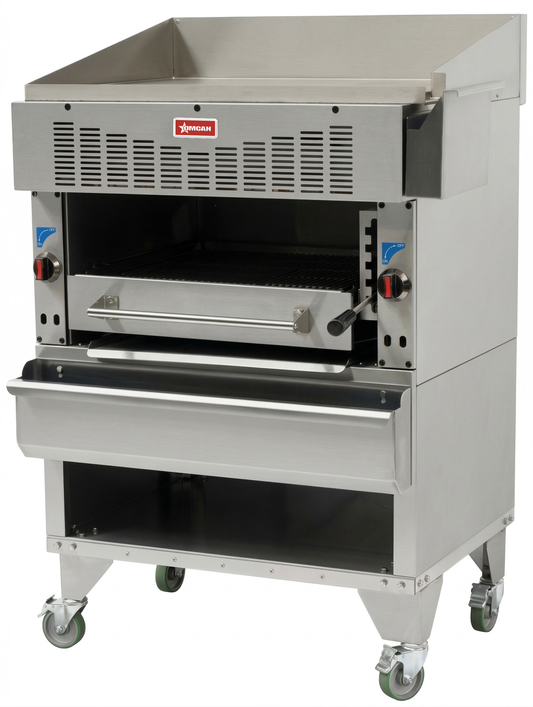 Omcan 48329 40" Gas Salamander Broiler