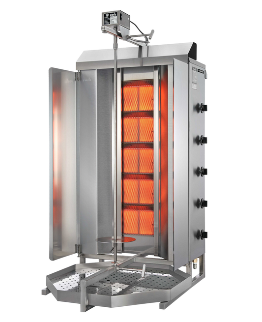 Omcan 49162 55 1/8" Gas Vertical Broiler
