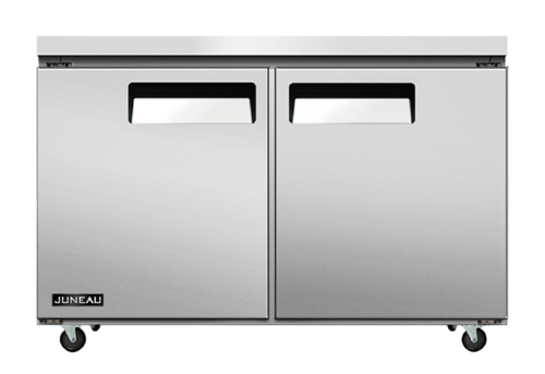 Omcan 58015 48 3/8" Solid Door Undercounter Freezer