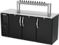 Beverage-Air DDN72HC-B-12T 72" Draft Beer Cooler