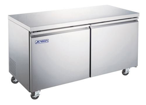 Omcan 59056 47 1/4" Solid Door Undercounter Refrigerator