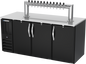 Beverage-Air DD72HC-B-12T 72" Draft Beer Cooler