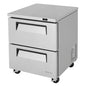 Turbo Air TUR-28SD-D2-N 27 1/2" Undercounter Refrigerator
