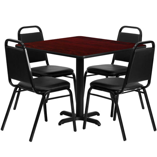 Flash Furniture HDBF1010-GG Dining Set