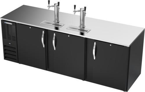 Beverage-Air DD94HC-B 94" Draft Beer Cooler