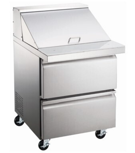 Entree EMST27E-2DX 32 3/8" Mega Top Sandwich / Salad Prep Table