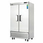 Everest EBNR2 39 3/8" 2 Section Solid Door Reach-In Refrigerator