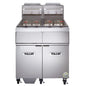 Vulcan 2GR65MF 42" (2) 65 lb Gas Fryer Battery
