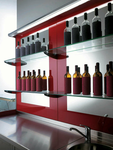 Oscartek WALL SHELVING DISPLAY WS2 1500 59" Wall Shelving