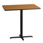 Flash Furniture XU-NATTB-3042-T2230B-GG Dining Table