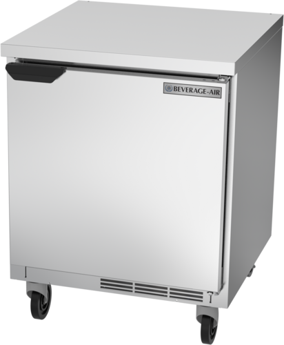 Beverage-Air WTR27HC-FLT 27" 1 Door Worktop Refrigerator