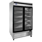 Atosa MCF8703ES 54 3/8" 2 Section Freezer Merchandiser