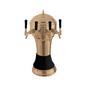 Perlick 4056BK4B 8 1/8" Draft Beer Tower