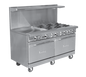 Royal Range RR-10 60" Gas Restaurant Range