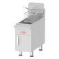 Omcan 43087 11" 9 lb Gas Countertop Fryer