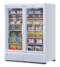 Turbo Air TJMF-55SDW(B)-N 65 1/8" 2 Section Freezer Merchandiser