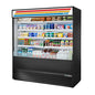 True TOAM-72-HC~TSL01 72" Open Air Merchandiser