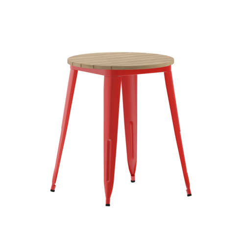 Flash Furniture JJ-T14623-60-BRRD-GG 23 3/4" Patio Table