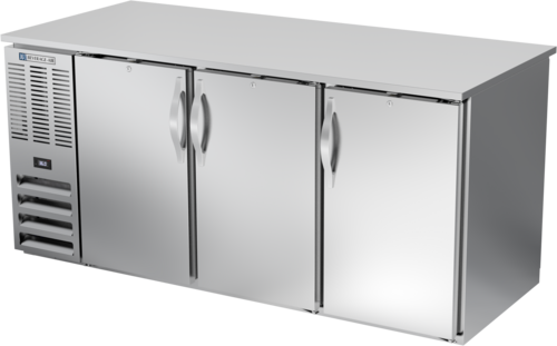 Beverage-Air BB72HC-PT-S 72" Solid Door Back Bar Cooler