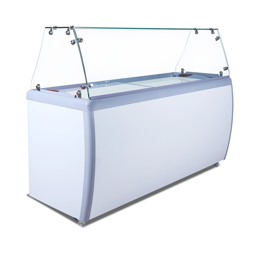 Omcan 44589 60" Ice Cream Dipping Cabinet
