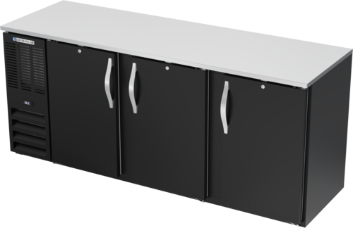 Beverage-Air BBN78HC-F-B 78" Solid Door Back Bar Cooler