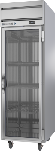 Beverage-Air HFS1HC-1G 26" 1 Section Glass Door Reach-In Freezer