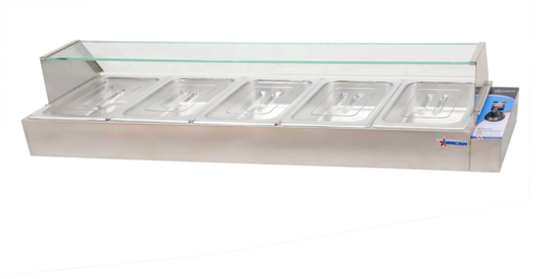 Omcan 43055 56 1/2" Countertop Food Warmer